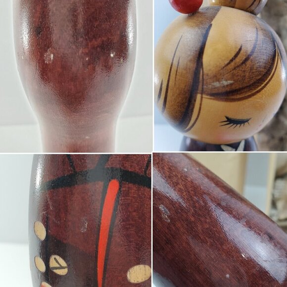 Kokeshi Doll Hajime Miyashita Vintage Japanese Machiharu Creative Minister Award - Picture 12 of 14